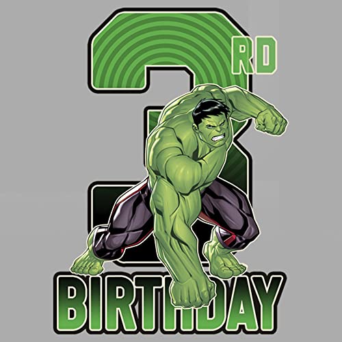 Toddler's Marvel 3rd Birthday Hulk T-Shirt2
