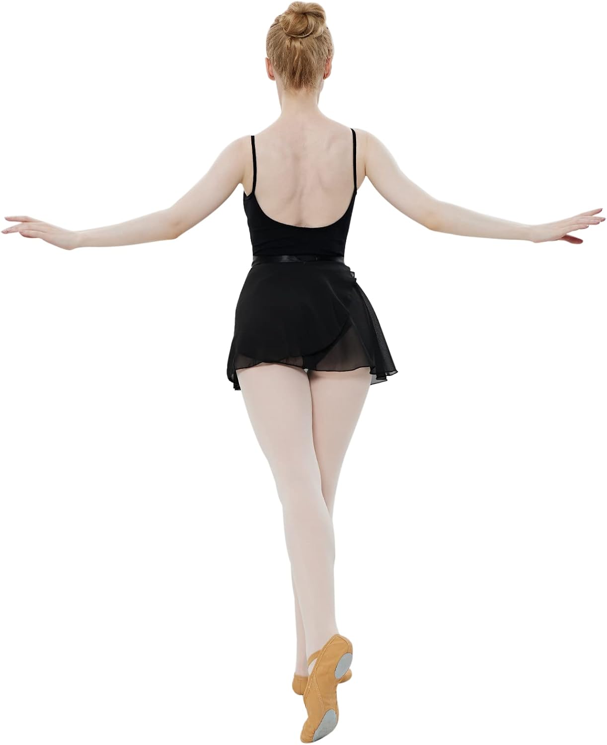 MANZI Dance Tights for Women Solid Color Ballet Tights Comfortable Convertible Opaque Tights Pack of 3 - Image 2