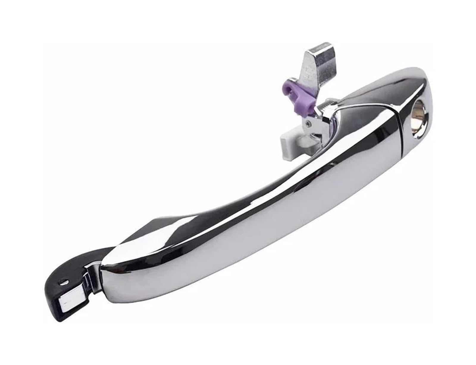 TYTYASS Inner Door Handle for Chrysler 300C 2004-2010 for Dodge for Magnum 2005-2008 for Charge Chrome Car Front Rear Door Outer Handle(Front Left)