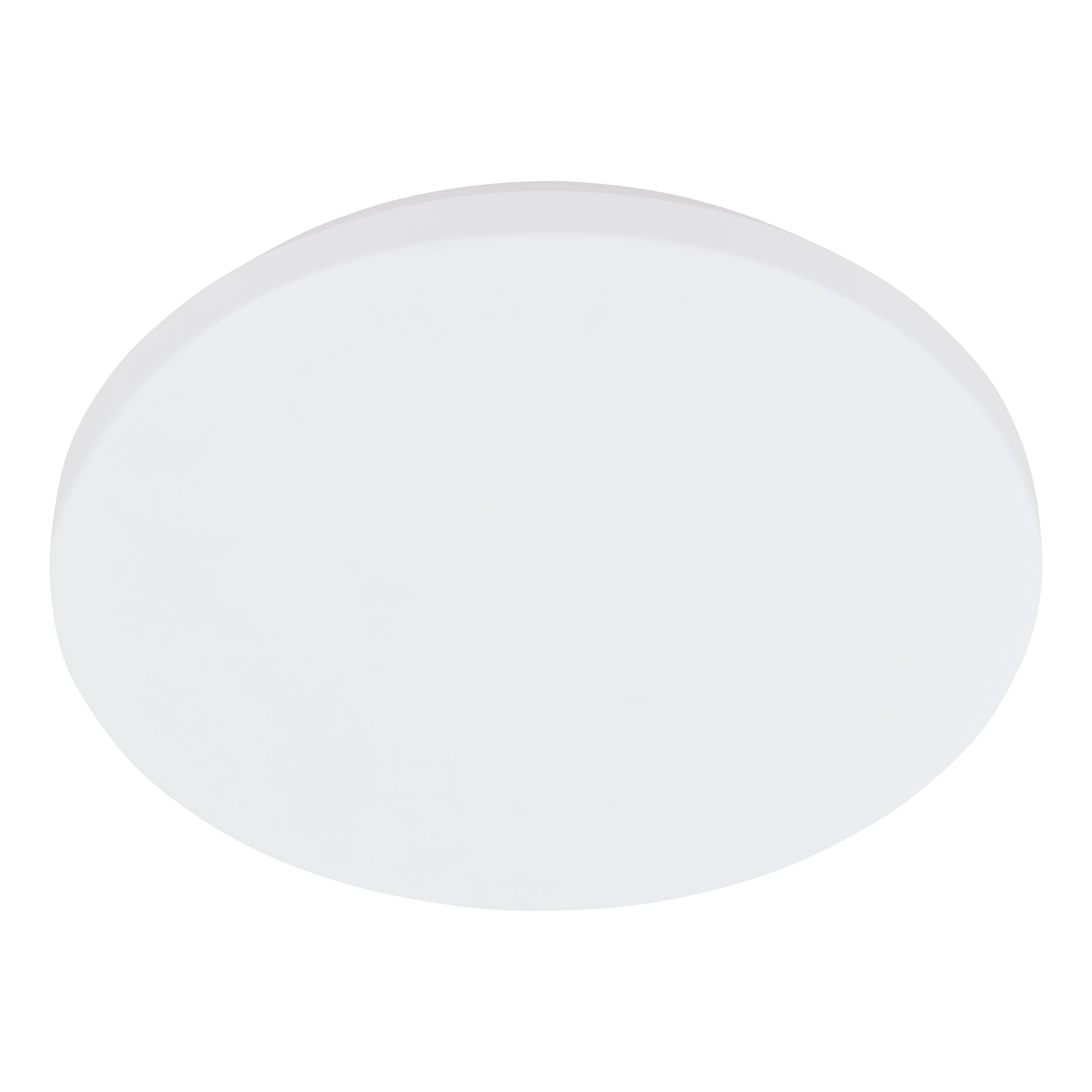 Eglo White Led Bathroom Ceiling Light Frania, Single-Flame Ceiling Lamp, Material: Steel, Plastic, Colour: Ø: 33 Cm, Ip44