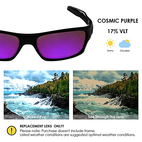 Image of BLAZERBUCK Anti-salt Polarized Replacement Lenses for Oakley Turbine OO9263 Sunglass