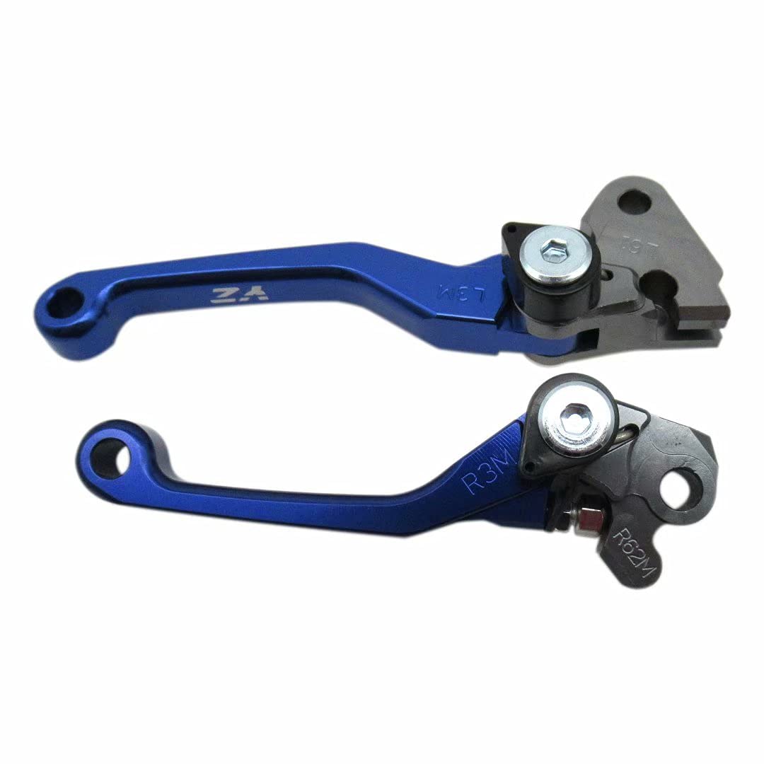 2 PCS (Brake & Clutch) Brake Clutch Lever With YZ LOGO Fits for YAMAHA YZ 85 2015-2020