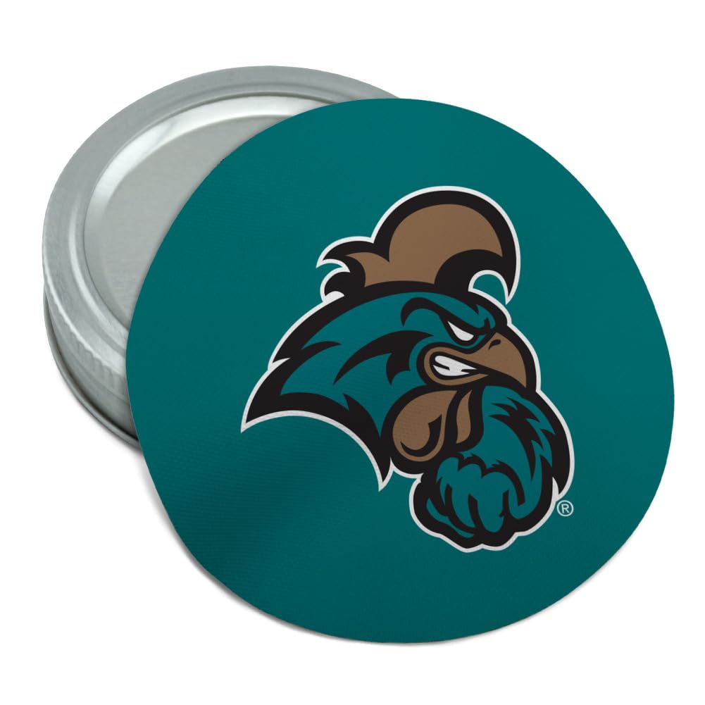 Graphics & More Coastal Carolina University Primary Logo Round Rubber Non-Slip Jar Gripper Lid Opener