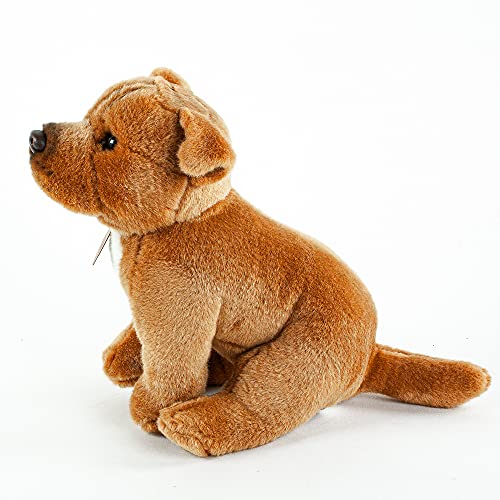 Teddys Rothenburg Pitbull/American Staffordshire Terrier sitzend 30 cm braun Kuscheltier Hund