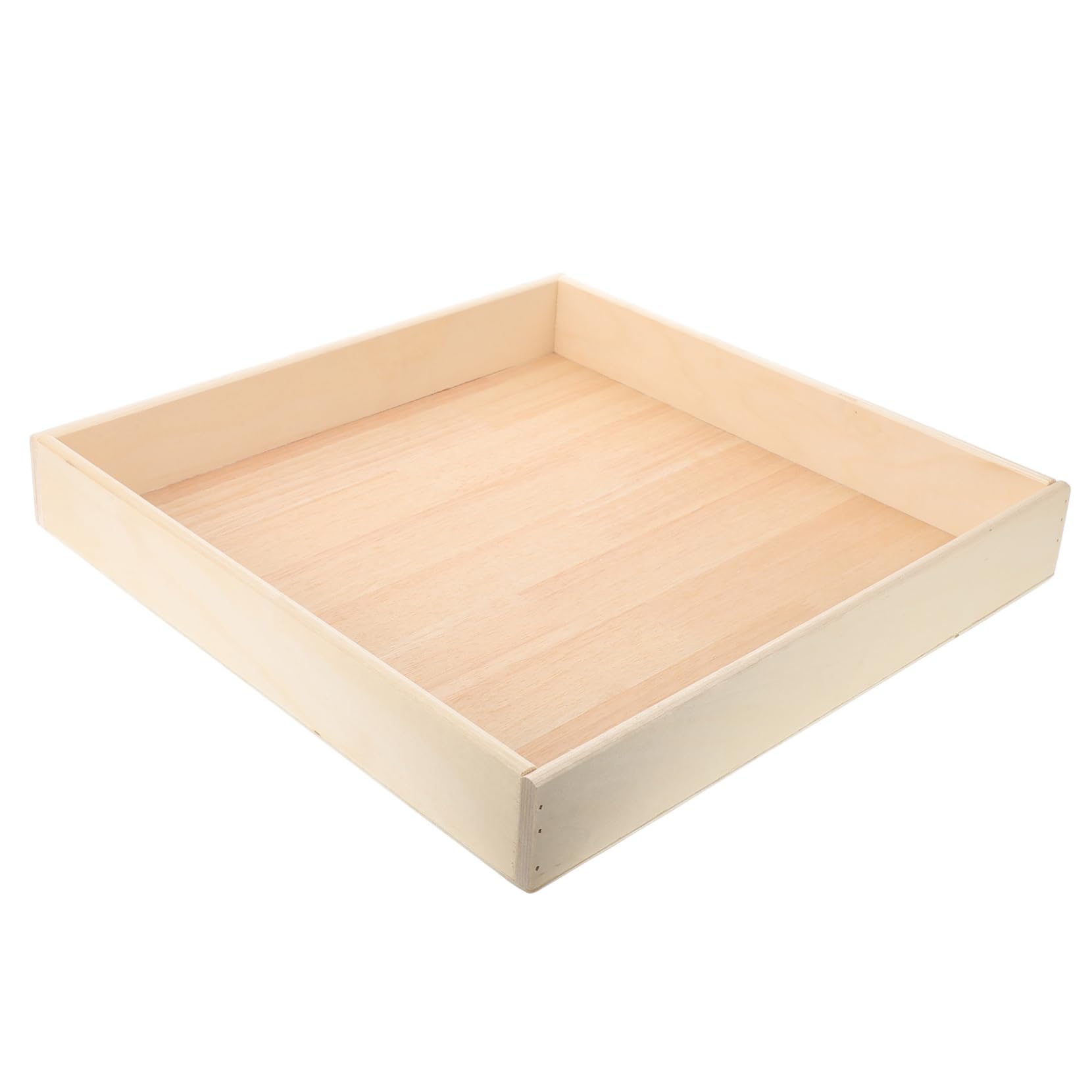 BESPORTBLE Sand Tray Wooden Sandbox for Indoor Outdoor Activities Wooden Construction Compact Design for Playtime