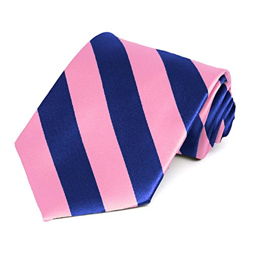 Image of tiemart Men's Striped Tie Standard Length
