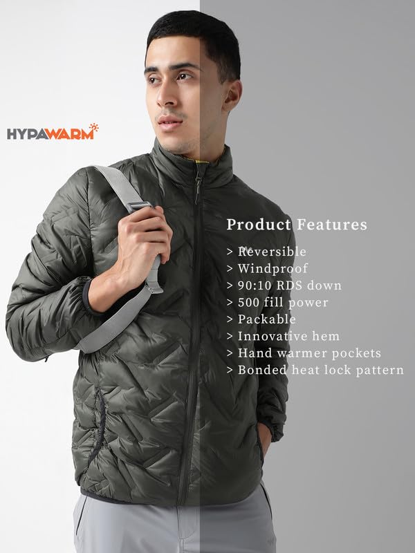 Image of Wildcraft Men's Standard Length Polyester Down Jacket
