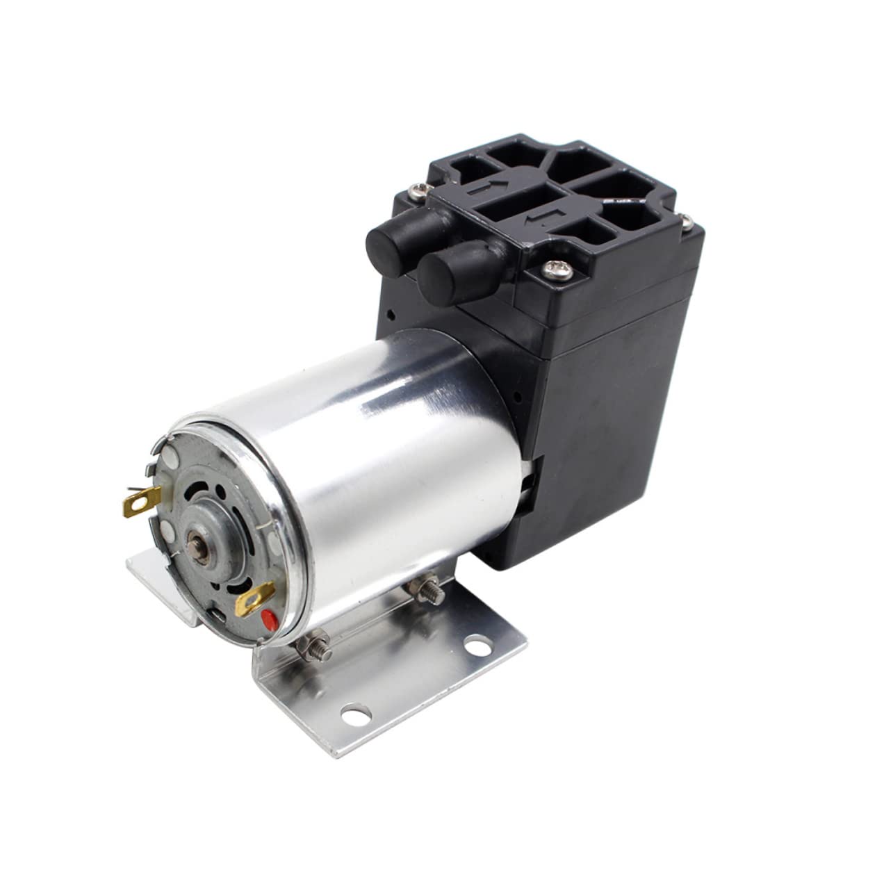 VOSAREA Pompe À Air Électrique Portable 12 V 5 L/Min 65-120 Kpa Mini Pompe À Air sur Pied