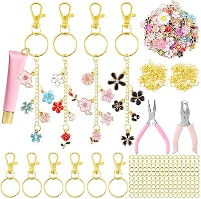 DIY Lip Gloss Keychains