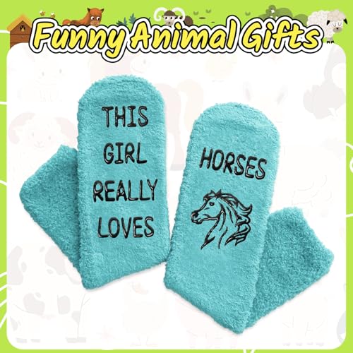 Image of HAPPYPOP Animal Socks for Women - Turtle Jellyfish Gifts Pigs Socks Horses Octopus Gift