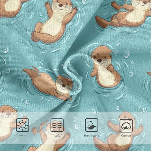 Girls Underwear Soft Cotton Otters Kids Panties in Sizes 2/3t, 4t, 5t, 6 and 83