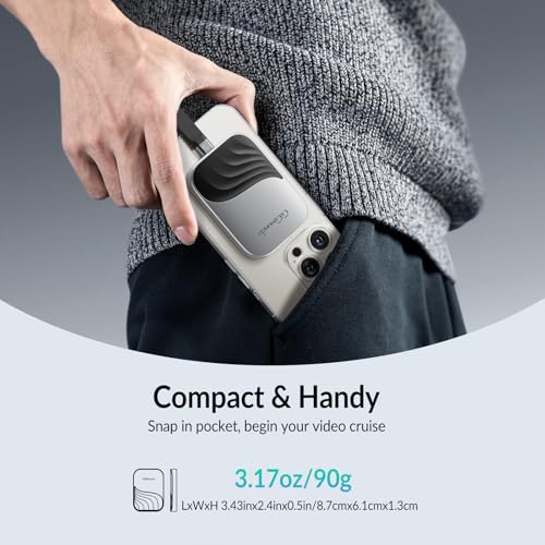 Image of GiGimundo 2TB Magnetic Portable SSD, External SSD Up to 2000MB /s with USB-C 3.2 Gen 2x2, 4K ProRes HDR Record and Store, External Solid State Drives Compatible with iPhone 17 /16 /15 Pro Max, Tablet