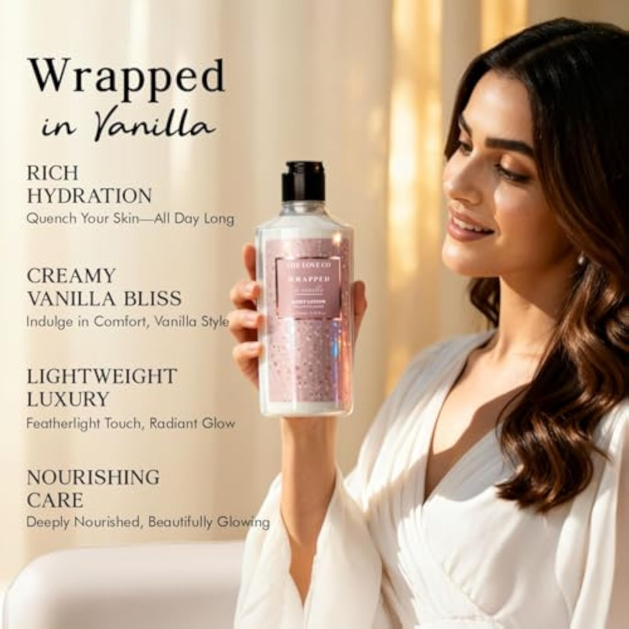 Luxury Floral Body Lotion Gift for Women, 250ml