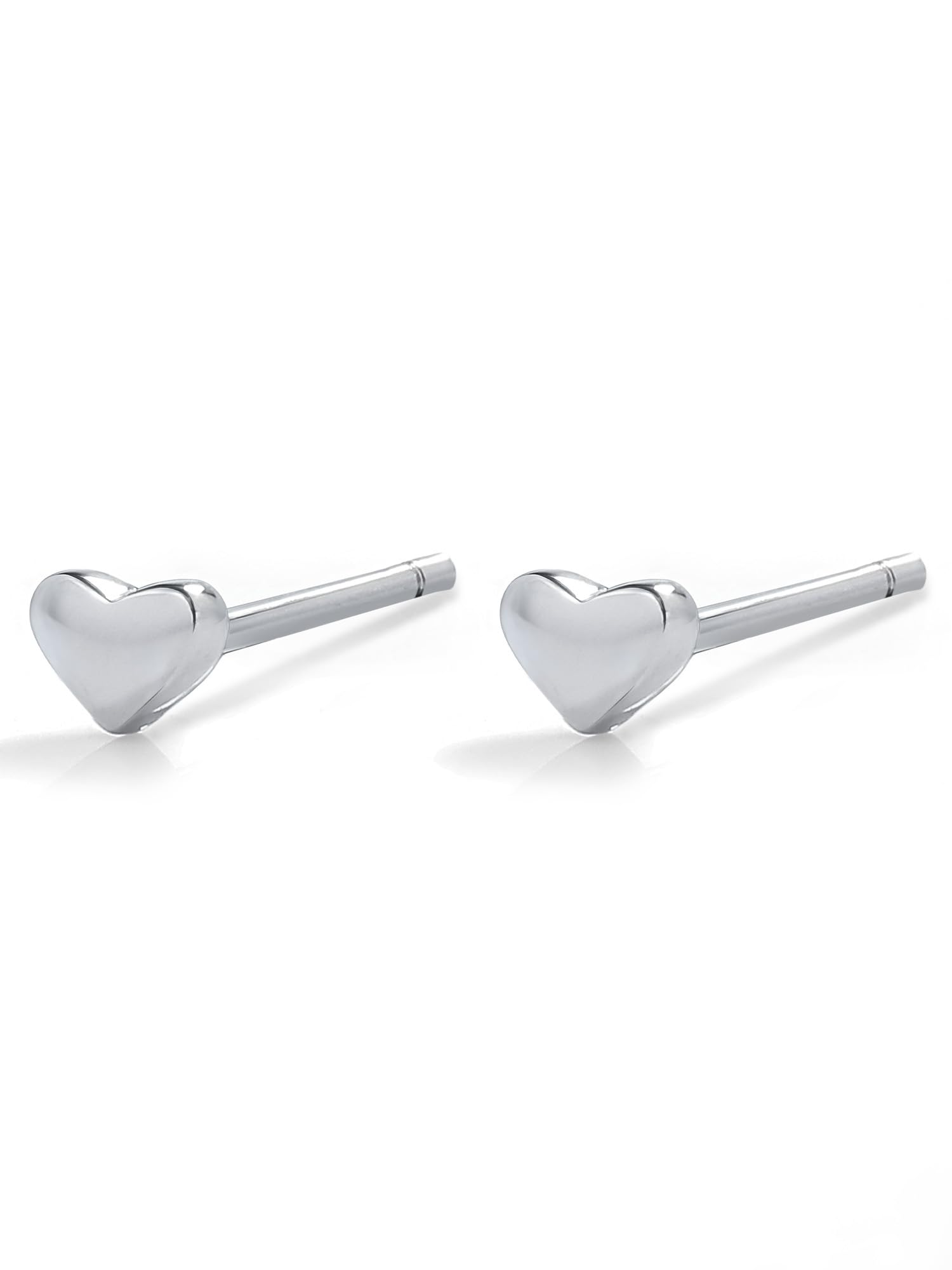 S925 Sterling Silver Earrings, Hypoallergenic Stud for Women &amp; Men