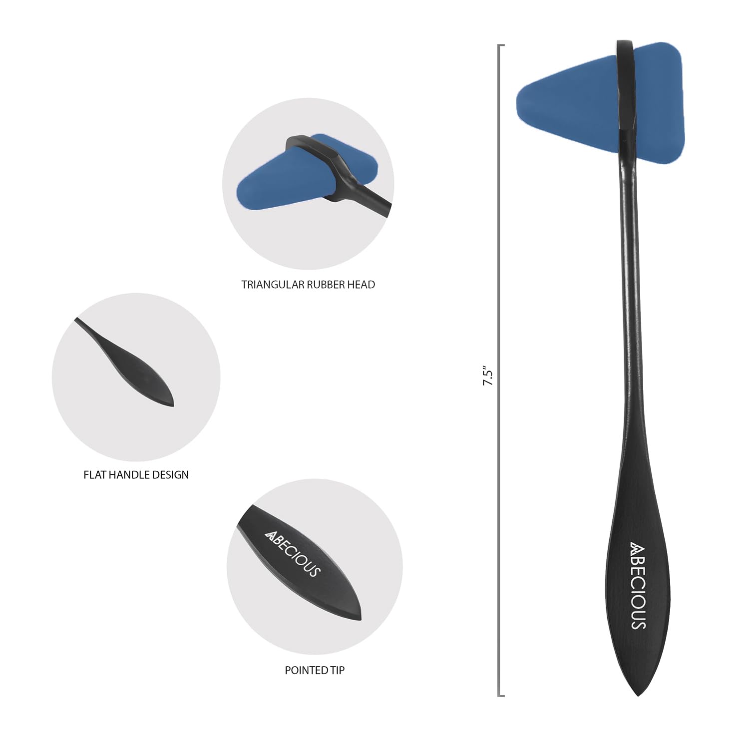 Medical Taylor Hammer Professionelles Kniereflex-Testwerkzeug aus Edelstahl (blau)