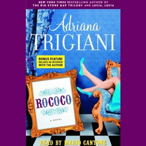Rococo Audiolivro Por Adriana Trigiani capa