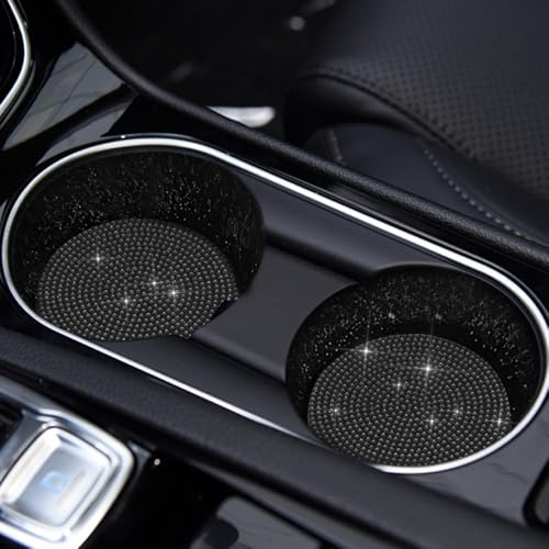 2PCS Bling Portavasos de Coche universal 2.75 pulg miniatura 4