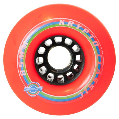 Kryptonics des Roues Lboard Classic K 85-80 1Ud Skateboard Mixte Adulte, (Rouge) 85/80