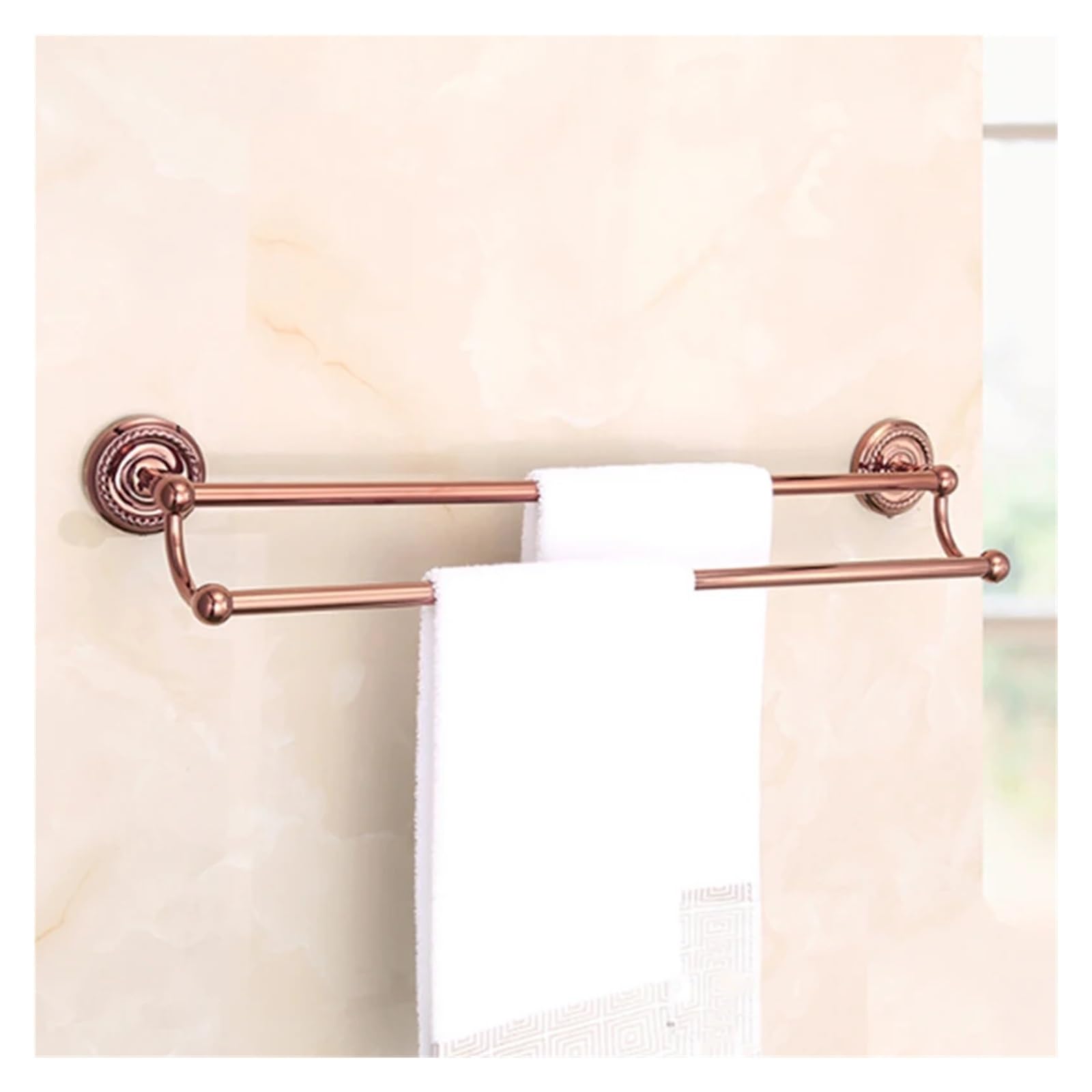 Juego de Accesorios baño latón Macizo, Gancho for Bata, portarrollos, toallero, aro for Toalla, Juegos para baño y Cocina(Soap Dish)