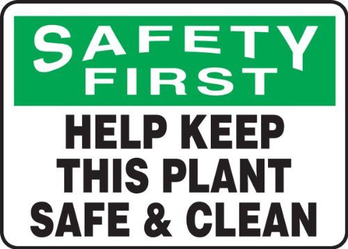 AccuformNMC MHSK939VA Aluminum Safety Sign