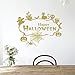 Produktbild Hexe Baum Halloween Mauer Aufkleber Geist Festival Dunkel Schläger Kunst Abziehbilder Teufel Kunst Wandgemälde Glücklich Abnehmbar Wasserdicht Tür Fenster Zuhause Dekoration , 5 set , 71*58CM