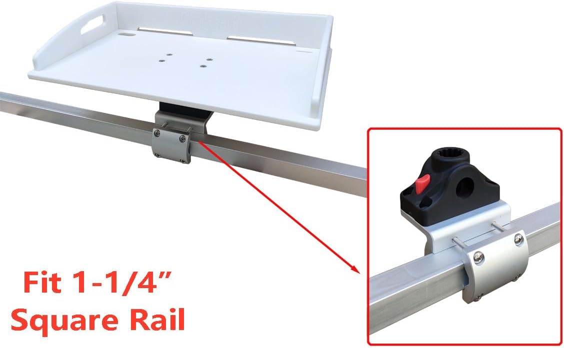 Brocraft Bait Table/Filet Table/Cutting Board for Square Mount/Rail Mount Filet Table