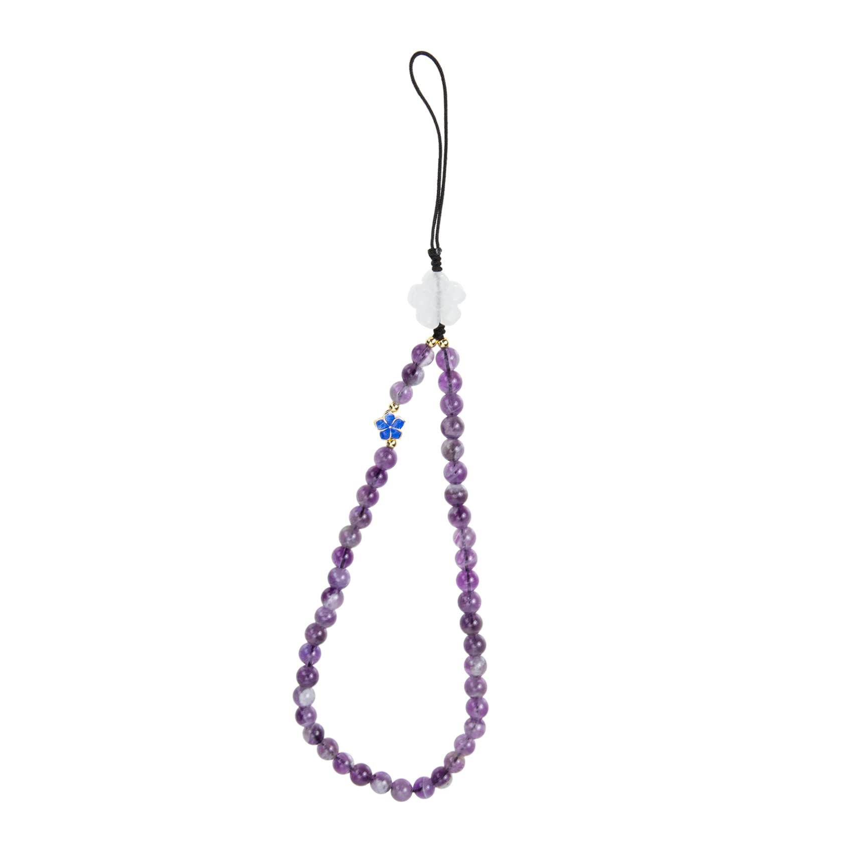 Gadpiparty Dije De Amatista Para Teléfono Móvil Dijes Lazo De Cuentas Dije Para Teléfono Cadena Retro Para Billetera Joyería De Hadas Correa Para Teléfono Accesorios Dorados Para