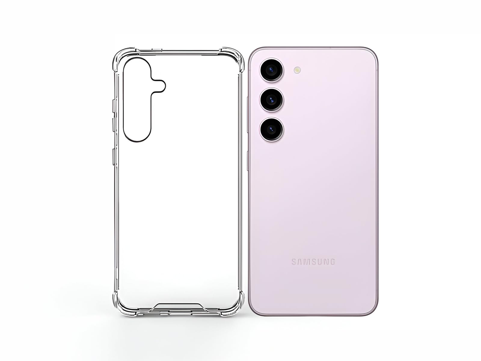 urbanvega "Shockproof Clear Hard Back Case for Samsung s23 - Transparent Polycarbonate Cover (B0CTMJFMJS) Amazon Price History, Amazon Price Tracker