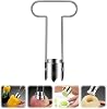 Red Bell Pepper Corer, Stainless Steel Fruite & Vegetable Corer Tool, 1 Count, Size B