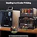 Anycubic Multicolor 3D Printer, Kobra S1 Combo Core XY Stable Structure with Sealed Printing High Precision 600mm/s Fast Speed Auto Calibration Ideal for Precision and Efficiency 9.8