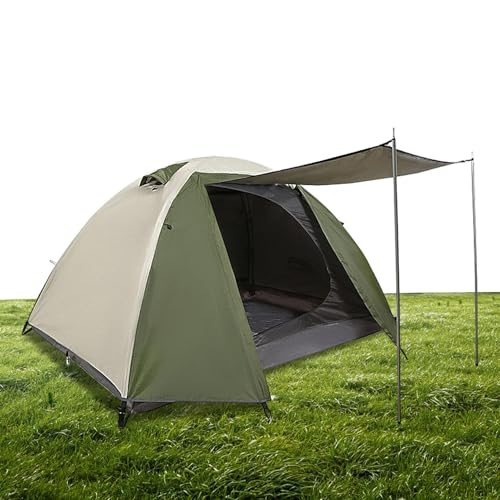 Tente dôme 2 personnes imperméable avec double épaisseur et sac de transport