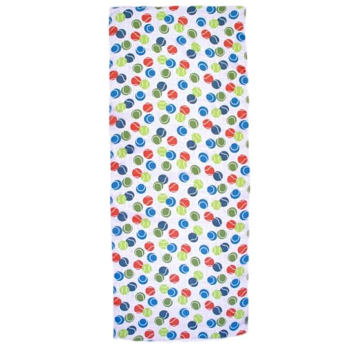 Passion for Tennis Collection (Colorful Tennis Ball Scarf)