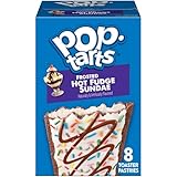 Pop-Tarts Toaster Pastries, Breakfast Foods, Kids Snacks, Frosted Hot Fudge Sundae (8 Pop-Tarts)