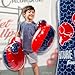 Franklin Sports Inflatable Kids Boxing Gloves - Future Champs Jumbo Toy Boxing Gloves for Kids + Toddlers - Fun Blow Up Boxing Game - 20