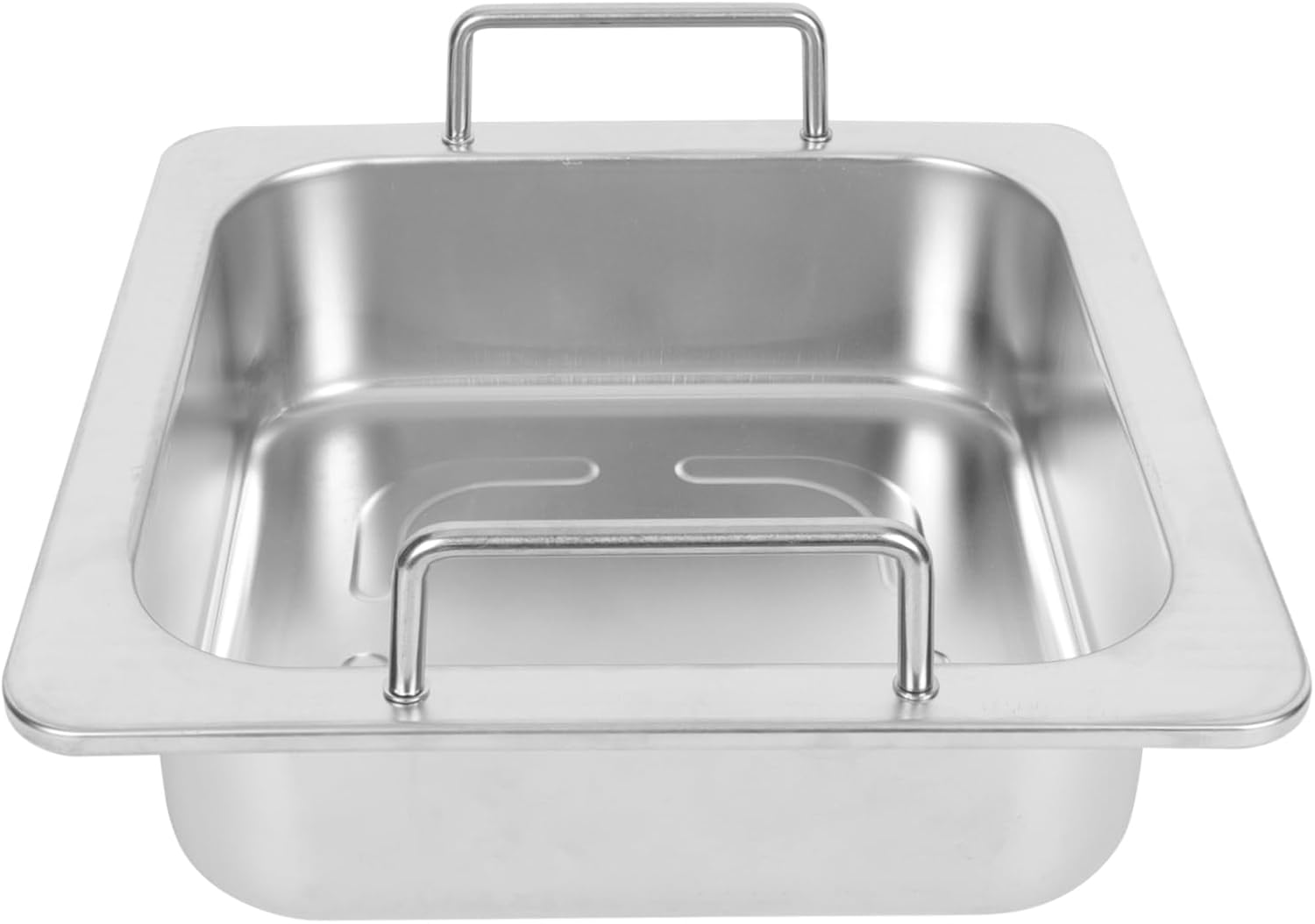 Double-sided Pot Stainless Steel Square Hot Pot Cooking Tool for Cold Weather