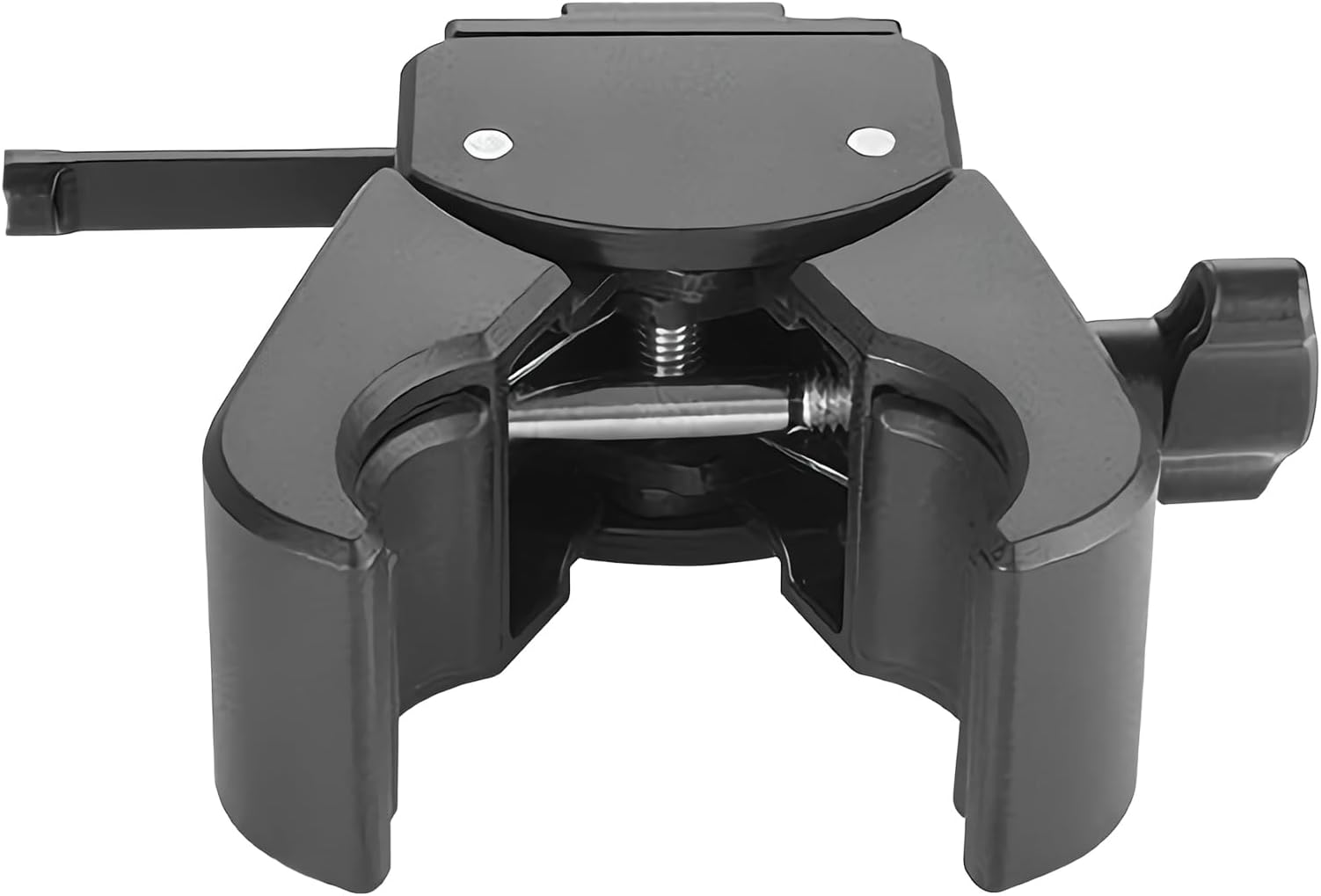 V Mount Plate,Battery Clamp Bracket Mount - Adjustable Portable Clip Crab Support for Studio Technicians Camera Operators Videographers Documentary Independent Filmmakers