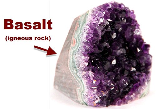 Extreme Amethyst Cluster (2 lbs to 2.5 lbs, Deep Purple Amethyst) Feel The Power of This Uruguayan geode in Your own Personal Space. Includes 3" Selenite Wand.
