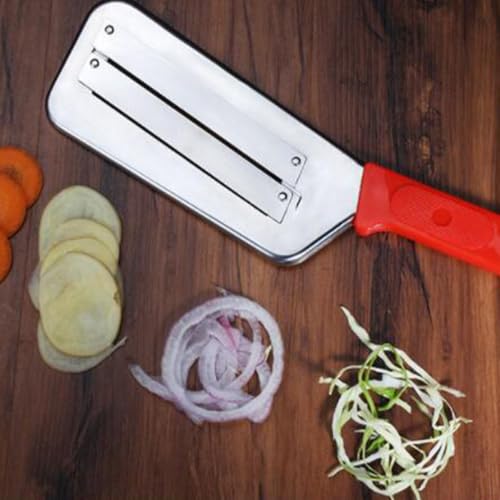 Cortadora multiusos para verduras, acero inoxidable miniatura 2