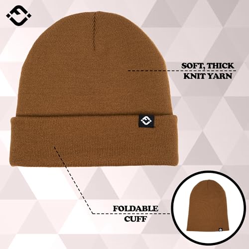 Image of Funky Junque Baby, Toddler & Kids Beanie - Ultra Soft Stretchy Knit Winter Hat for Ages 0-10, Available in 3 Sizes