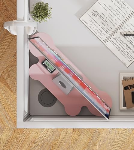 Support de moniteur d'angle large et mignon avec organisateur de bureau intégré - 5