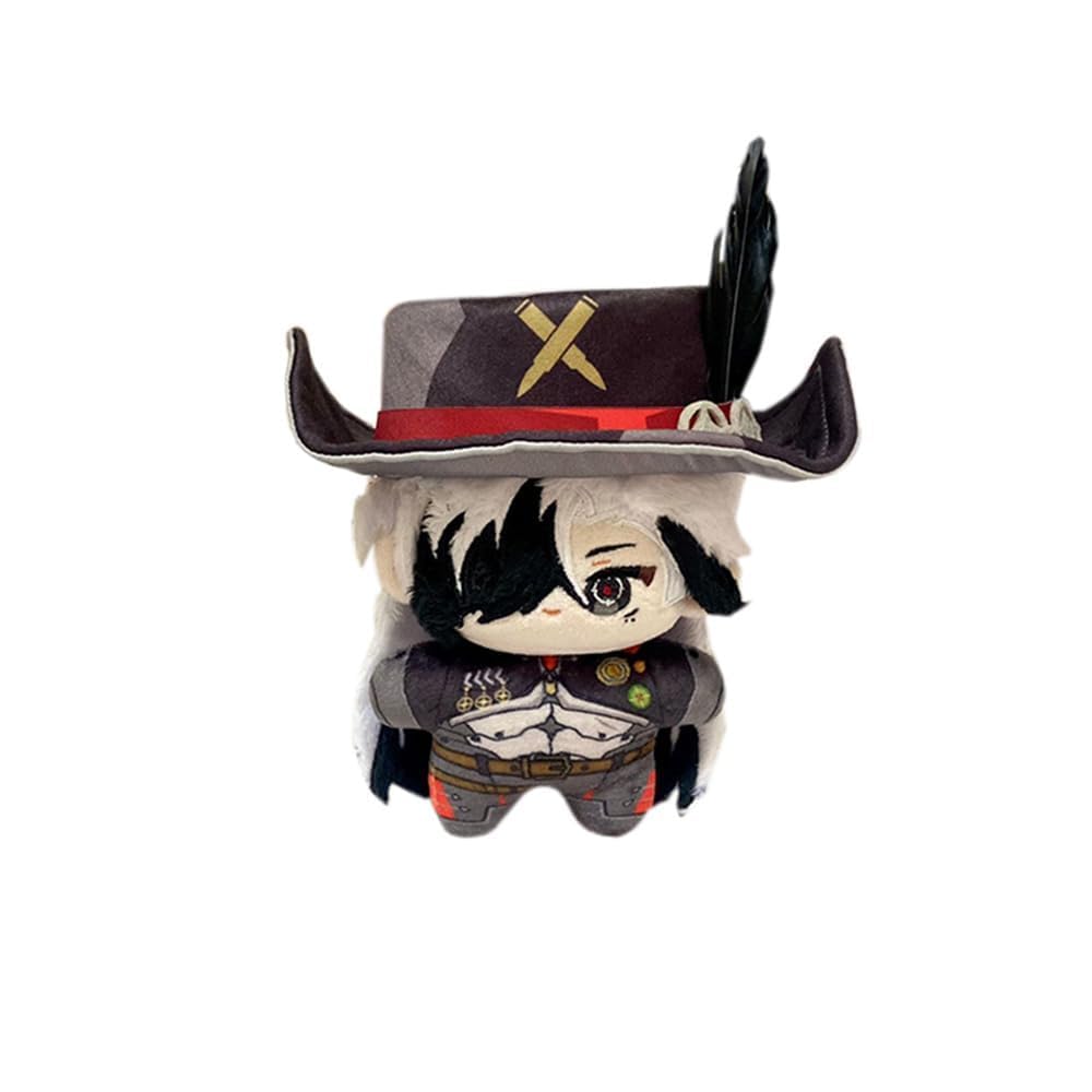 12CM Game Anime Star Rail Boothill Sunday Robin Acheron Plush Adorable Pendant KeyChain Gifts (Boothill)