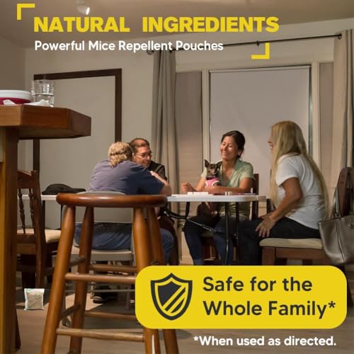 Extra-Strength Peppermint Rat & Mouse Repellent, Indoor & Outdoor, Freshen Air in Car/RV
