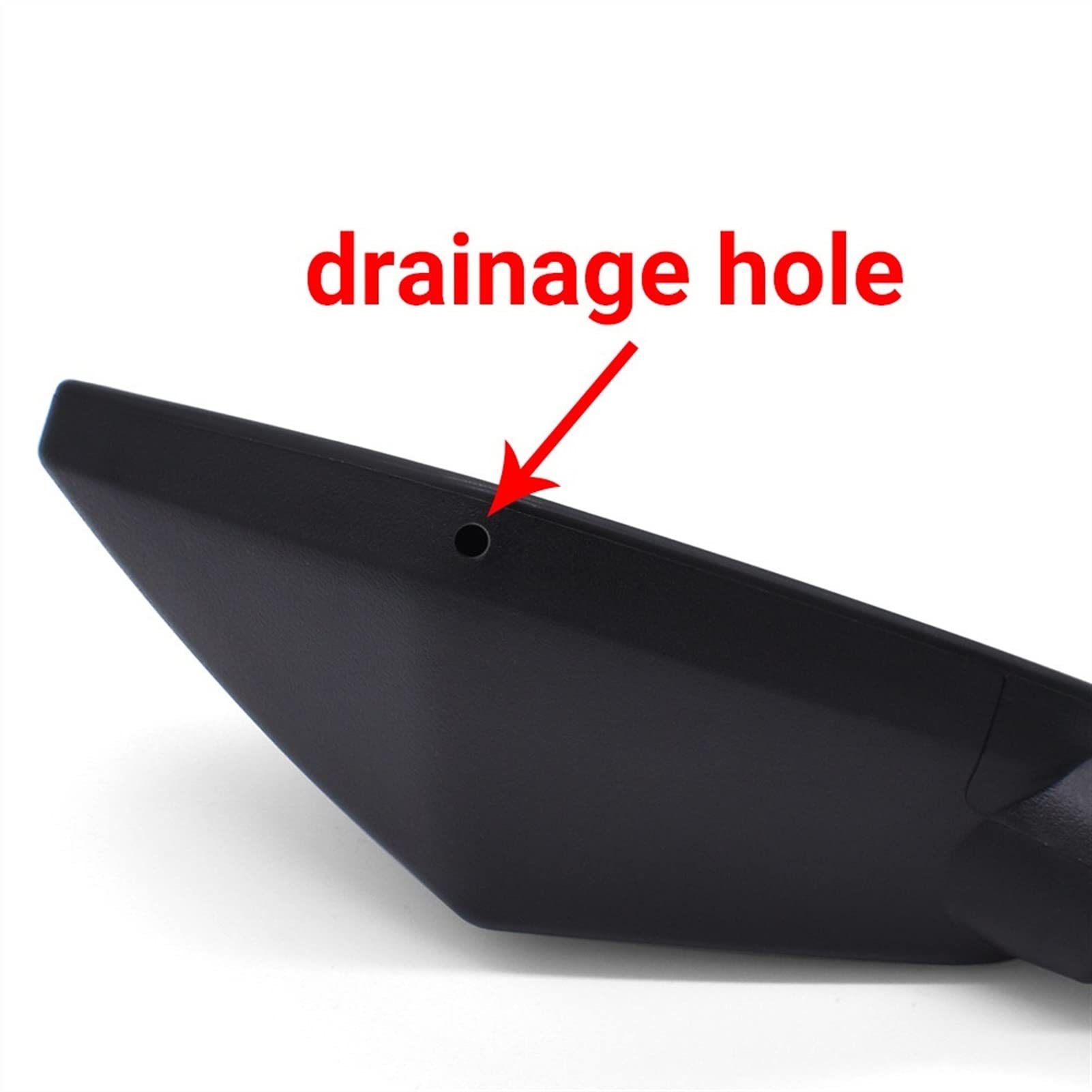 Espejo Retrovisor De Motocicleta Espejo Retrovisor Espejos Retrovisores Espejo Lateral Universal 10mm 8MM para Kawasaki ZX10 ZX12 ZX6 ZX6R Z650 Z900 Z800 Ninja 250300 R (Color : Negro)