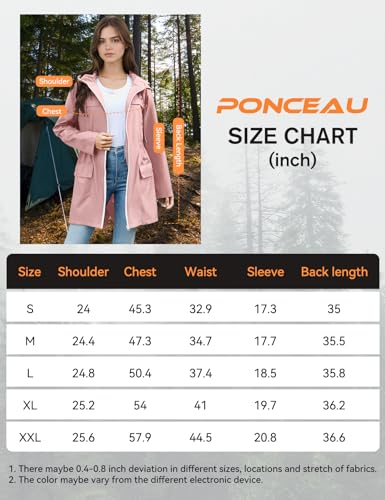Chubasquero mujer plegable ligero para proteger de la lluvia y viento 5
