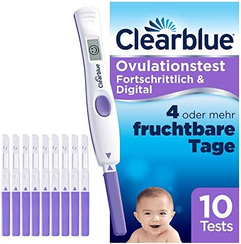 Clearblue Kinderwunsch Ovulationstest Kit Fortschrittlich Digital Nachweislich Doppelte Chancen Schwanger Zu Werden 1 Digitale Testhalterung Und 10 Tests Amazon De Drogerie Korperpflege
