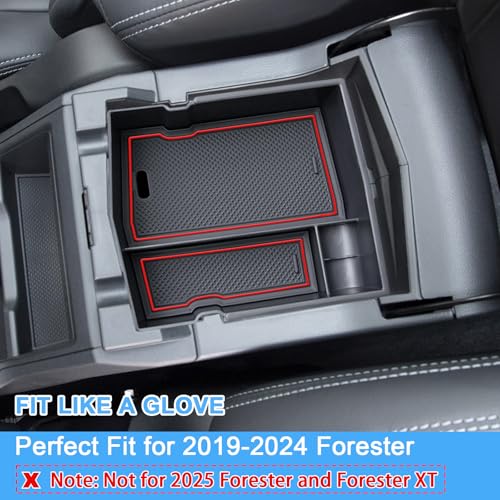 Image of JKCOVER Center Console Organizer Tray For 2019-2024 Subaru Forester