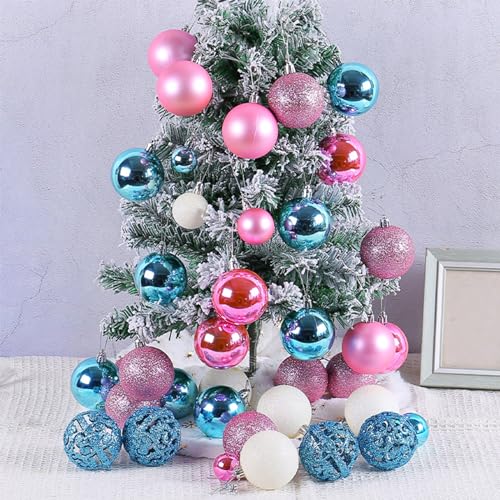 Boules de Noël incassables lot de 100 pour suspendre sans risque à la maison - 6