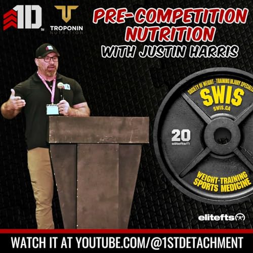『Pre-Competition Nutrition with Justin Harris at the SWIS 2023 Educational Seminar』のカバーアート