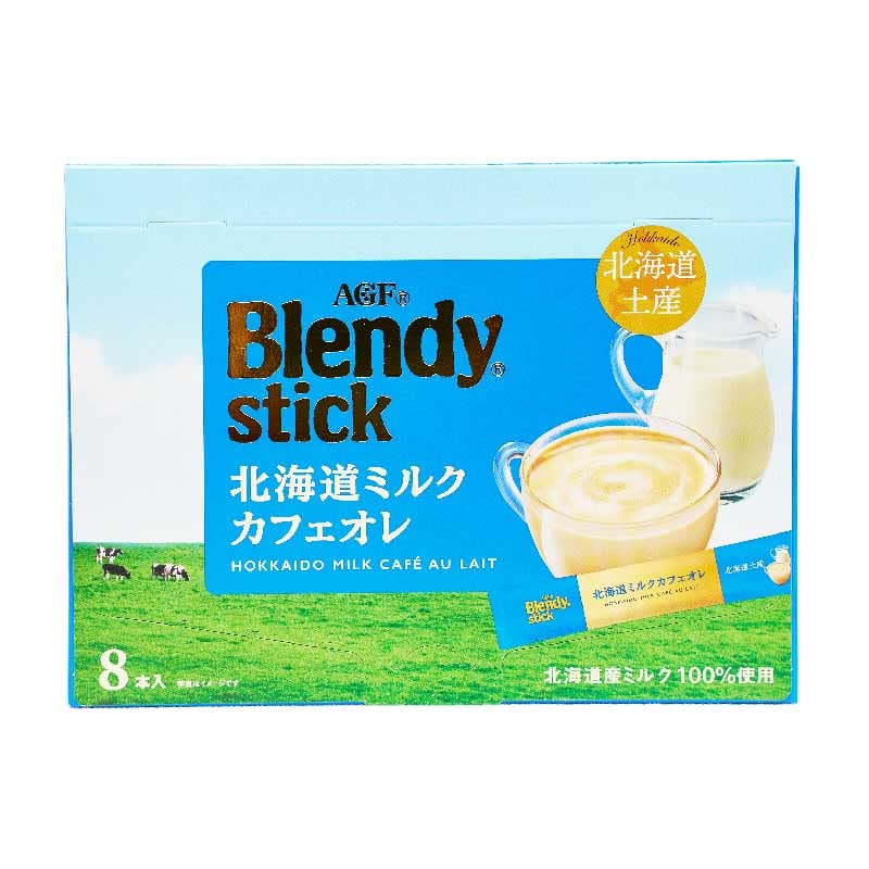 Amazon.co.jp: AGF Blendy Hokkaido Milk Cafe au Lait 0.6 oz (18 g