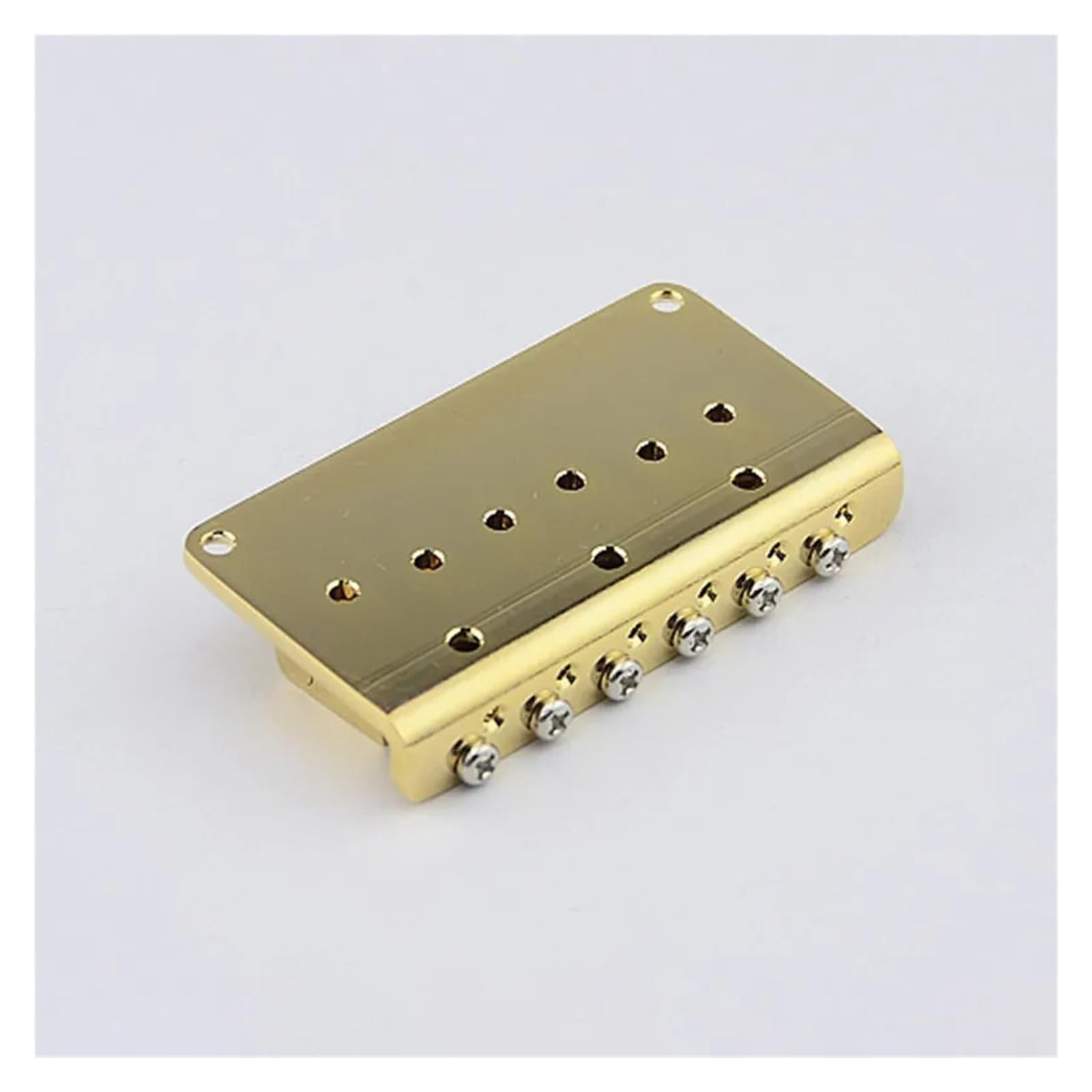 Ponte for chitarra 12 corde Ponti for chitarra fissi 73x40,3mm(Silver)